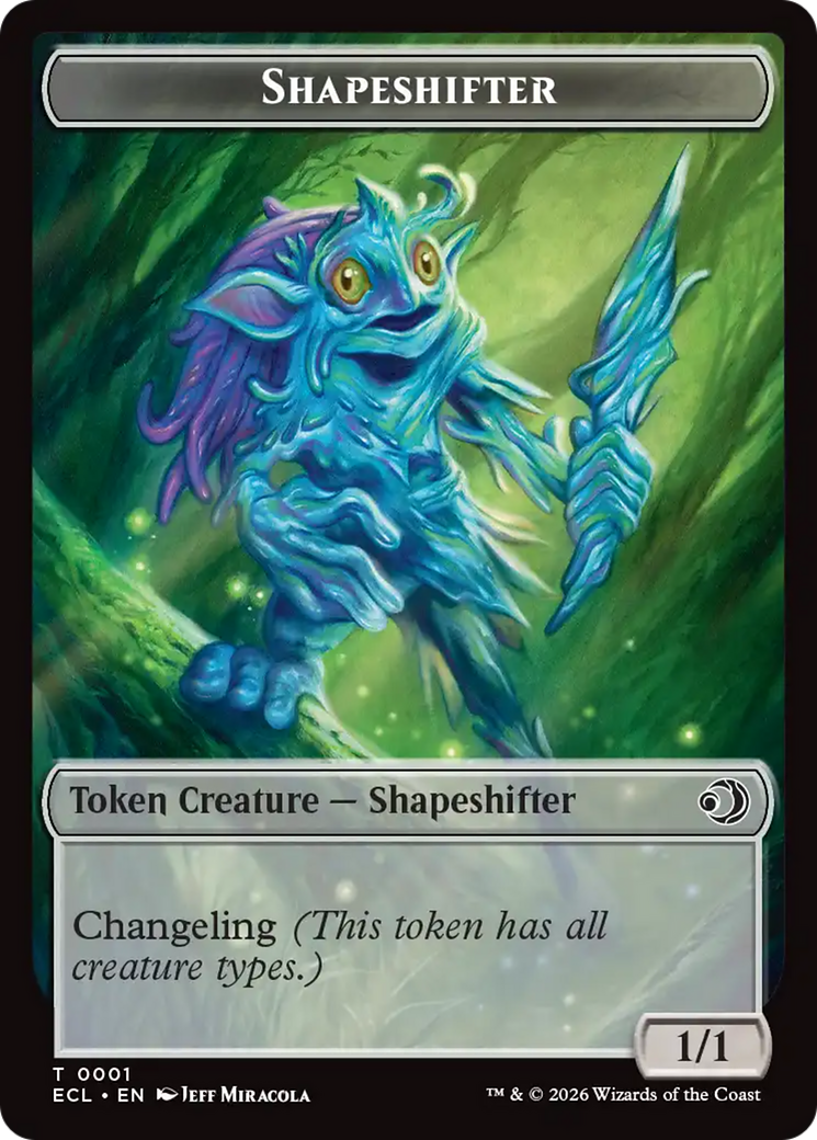Shapeshifter // Map Double-Sided Token [Lorwyn Eclipsed Tokens] | Exor Games Truro