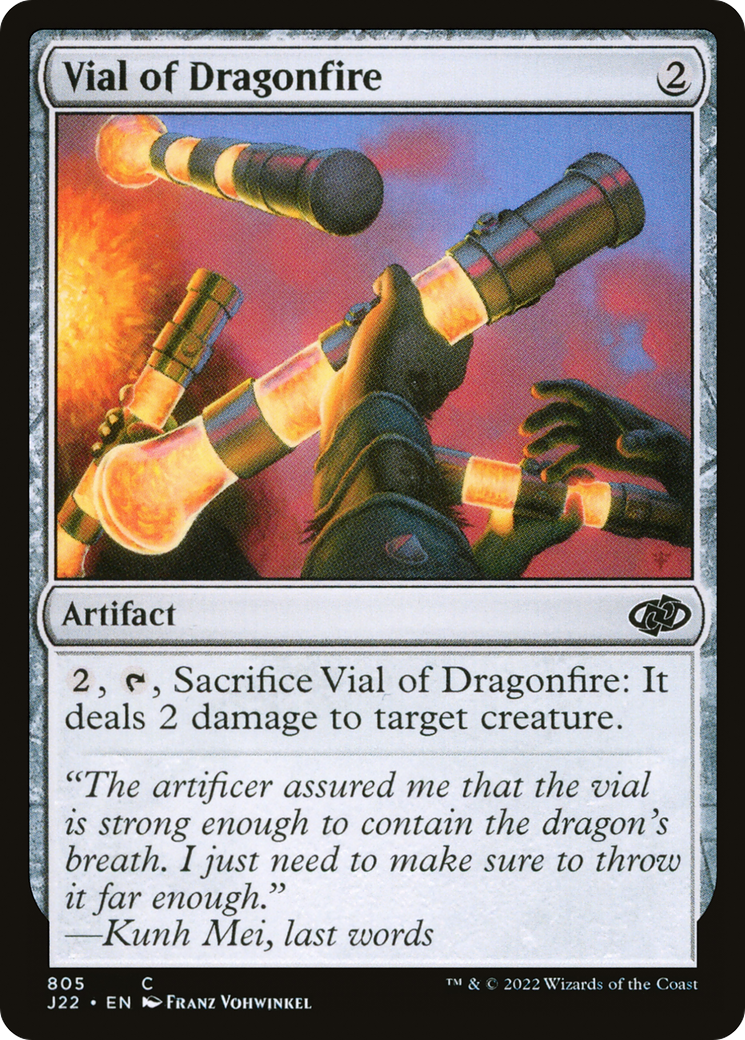 Vial of Dragonfire [Jumpstart 2022] | Exor Games Truro