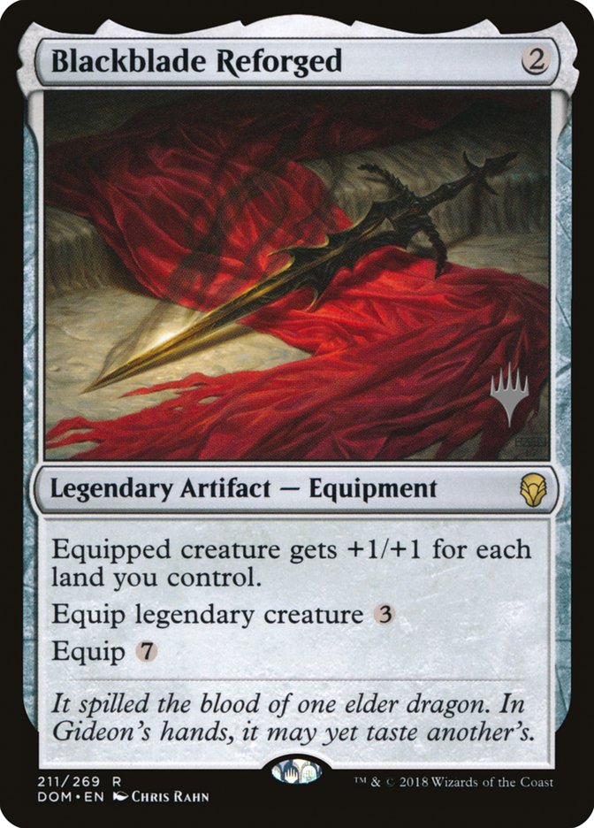 Blackblade Reforged (Promo Pack) [Dominaria Promos] | Exor Games Truro