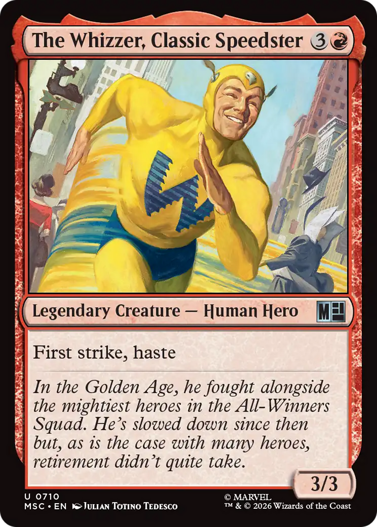The Whizzer, Classic Speedster [Marvel Super Heroes Commander] | Exor Games Truro