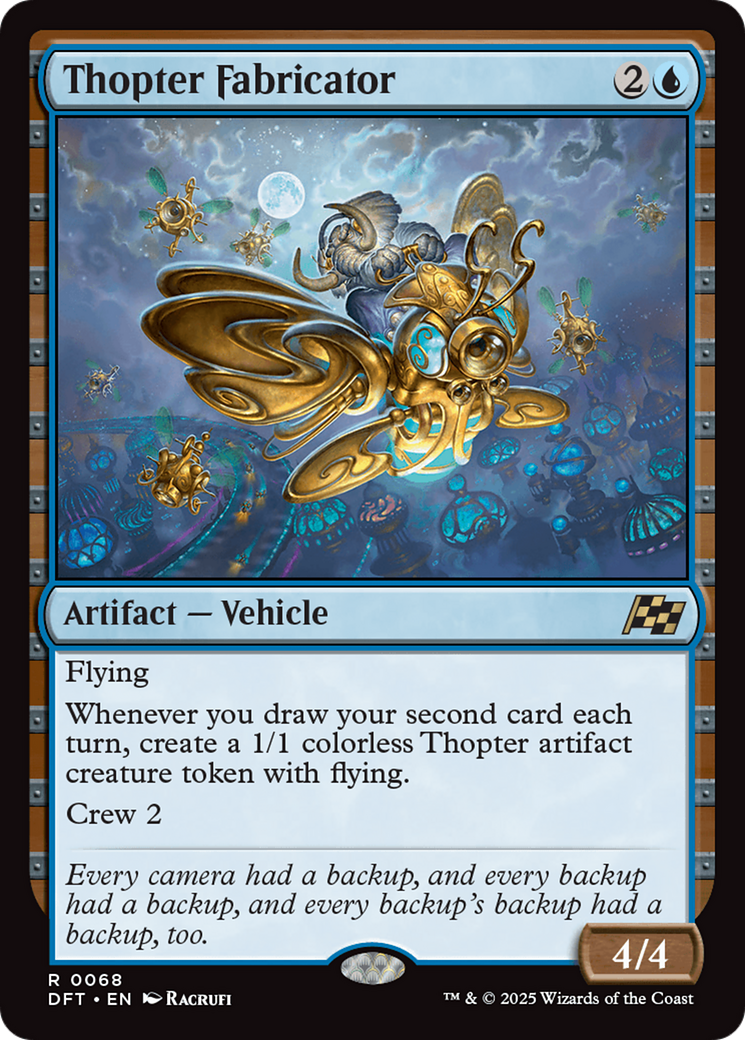 Thopter Fabricator [Aetherdrift] | Exor Games Truro