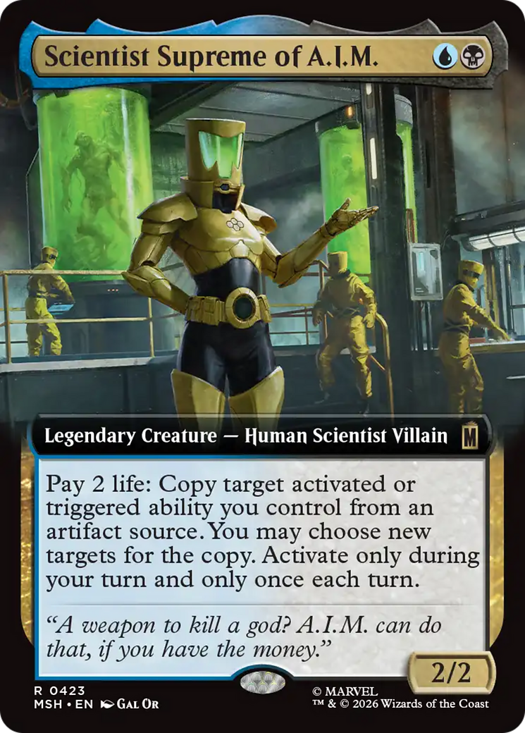 Scientist Supreme of A.I.M. (Extended Art) [Marvel Super Heroes] | Exor Games Truro