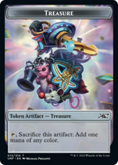 Squirrel // Treasure (013) Double-Sided Token [Unfinity Tokens] | Exor Games Truro