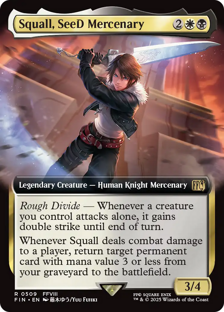 Squall, SeeD Mercenary (Extended Art) [FINAL FANTASY] | Exor Games Truro