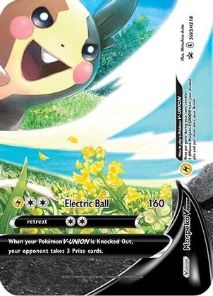 Morpeko V-UNION (SWSH218) [Sword & Shield: Black Star Promos] | Exor Games Truro