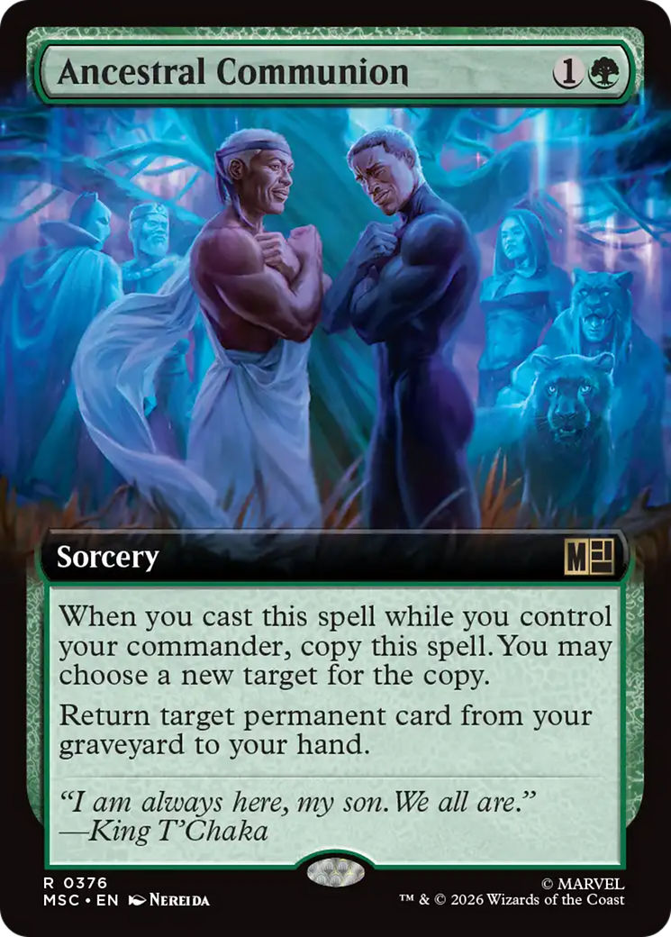 Ancestral Communion (Extended Art) [Marvel Super Heroes Commander] | Exor Games Truro