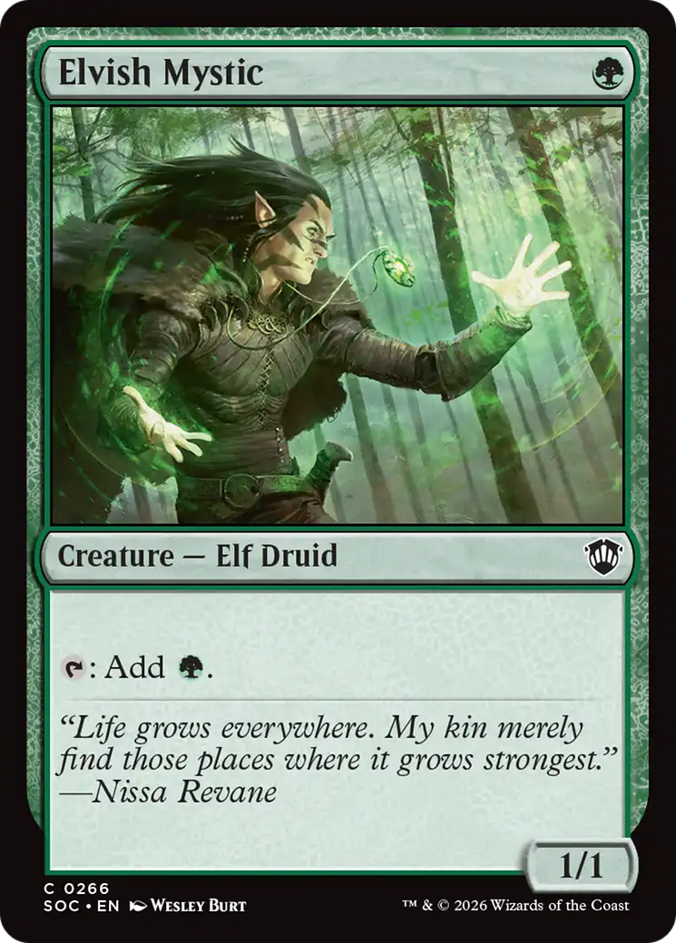 Elvish Mystic [Secrets of Strixhaven Commander] | Exor Games Truro