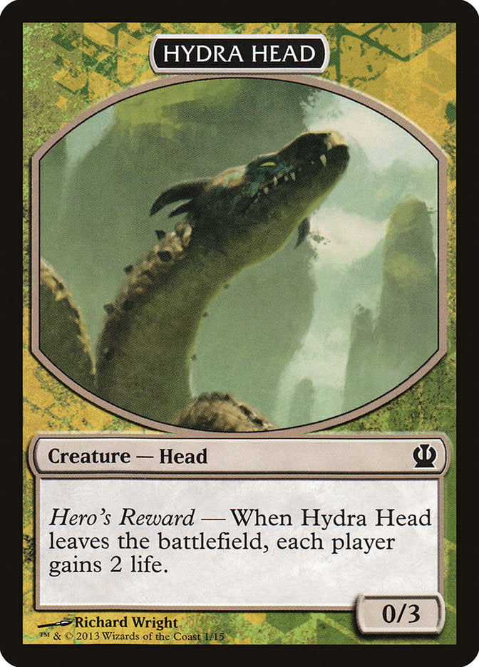 Hydra Head Token [Theros Face the Hydra] | Exor Games Truro