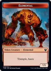 Elemental // Satyr Double-Sided Token [Theros Beyond Death Tokens] | Exor Games Truro