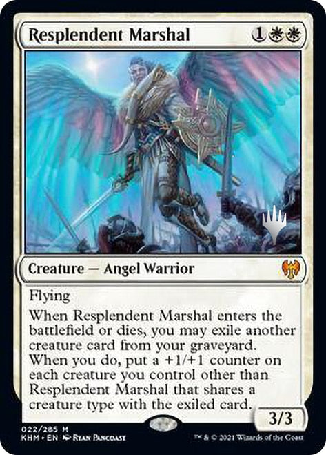 Resplendent Marshal (Promo Pack) [Kaldheim Promos] | Exor Games Truro