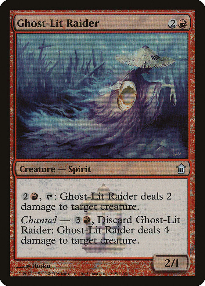 Ghost-Lit Raider [Saviors of Kamigawa Promos] | Exor Games Truro