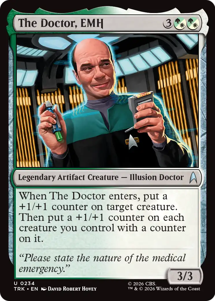 The Doctor, EMH [Star Trek] | Exor Games Truro