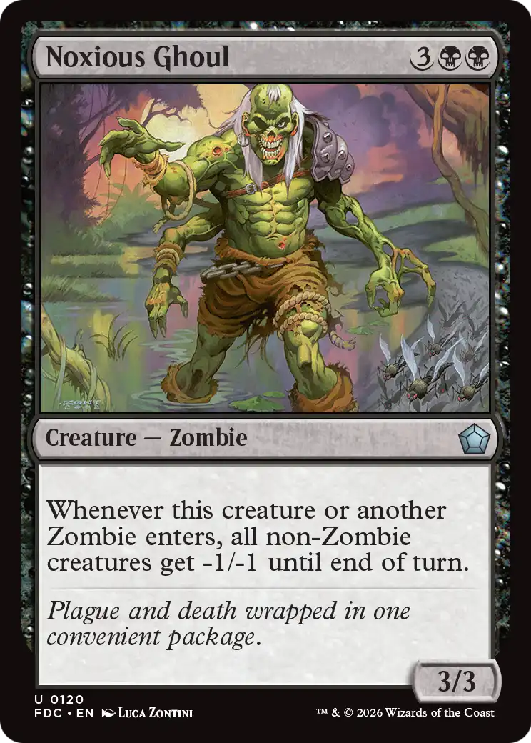 Noxious Ghoul [Foundations Commander] | Exor Games Truro