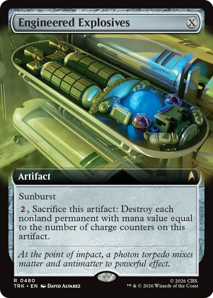 Engineered Explosives (Extended Art) [Star Trek] | Exor Games Truro