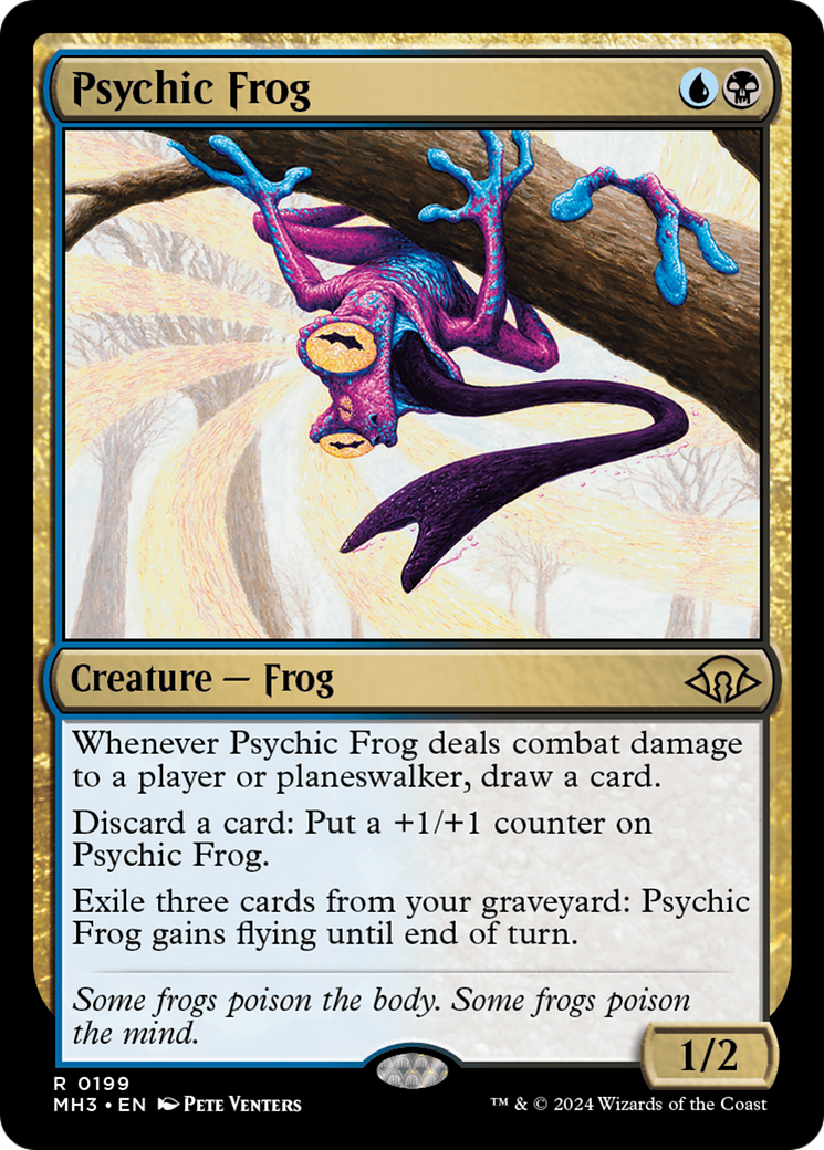 Psychic Frog [Modern Horizons 3] | Exor Games Truro