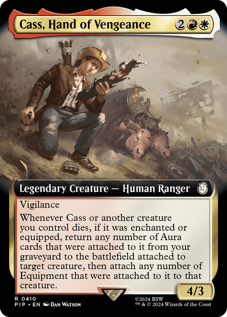 Cass, Hand of Vengeance (Extended Art) [Fallout] | Exor Games Truro