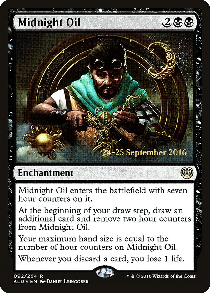 Midnight Oil [Kaladesh Prerelease Promos] | Exor Games Truro