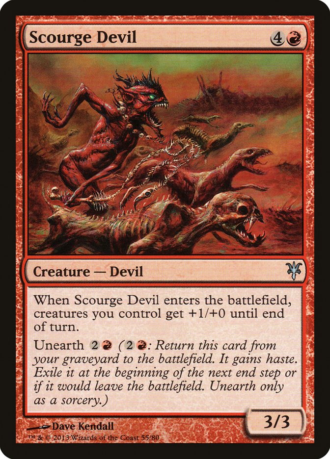 Scourge Devil [Duel Decks: Sorin vs. Tibalt] | Exor Games Truro