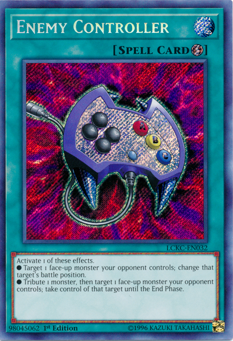 Enemy Controller [LCKC-EN032] Secret Rare | Exor Games Truro