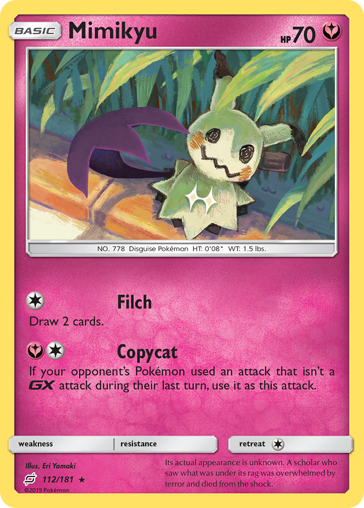 Mimikyu (112/181) [Sun & Moon: Team Up] | Exor Games Truro