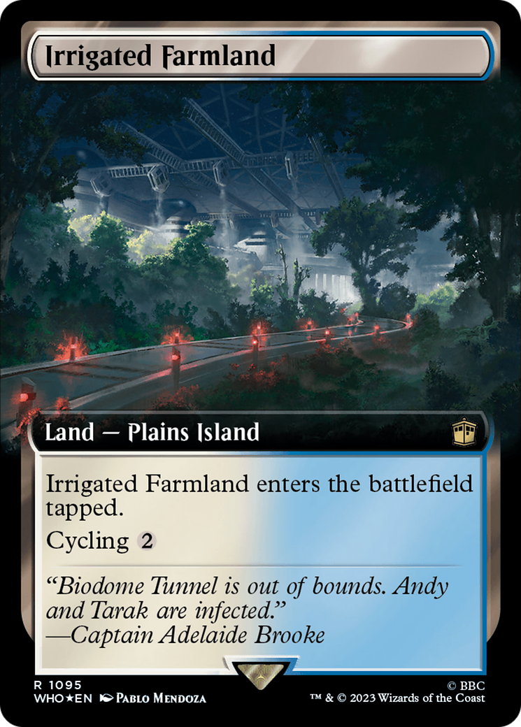 Irrigated Farmland (Extended Art) (Surge Foil) [Doctor Who] | Exor Games Truro