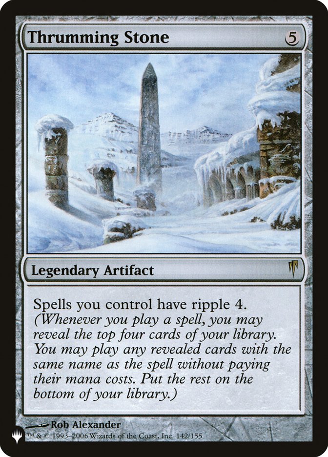 Thrumming Stone [The List] | Exor Games Truro