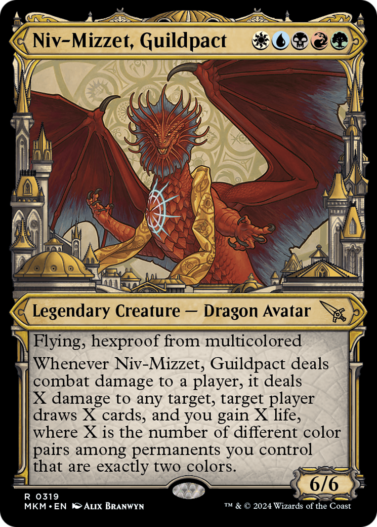 Niv-Mizzet, Guildpact (Showcase) (319) [Murders at Karlov Manor] | Exor Games Truro