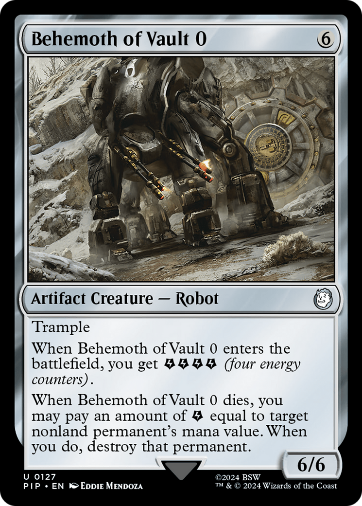 Behemoth of Vault 0 [Fallout] | Exor Games Truro