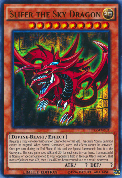 Slifer the Sky Dragon [LDK2-ENS01] Ultra Rare | Exor Games Truro