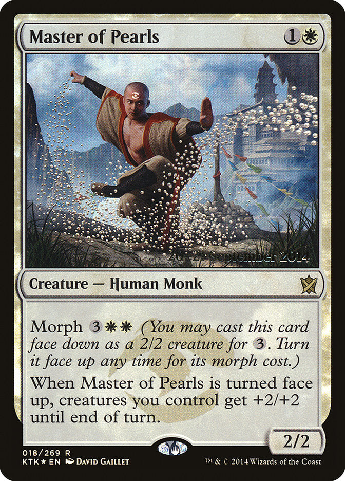 Master of Pearls [Khans of Tarkir Prerelease Promos] | Exor Games Truro