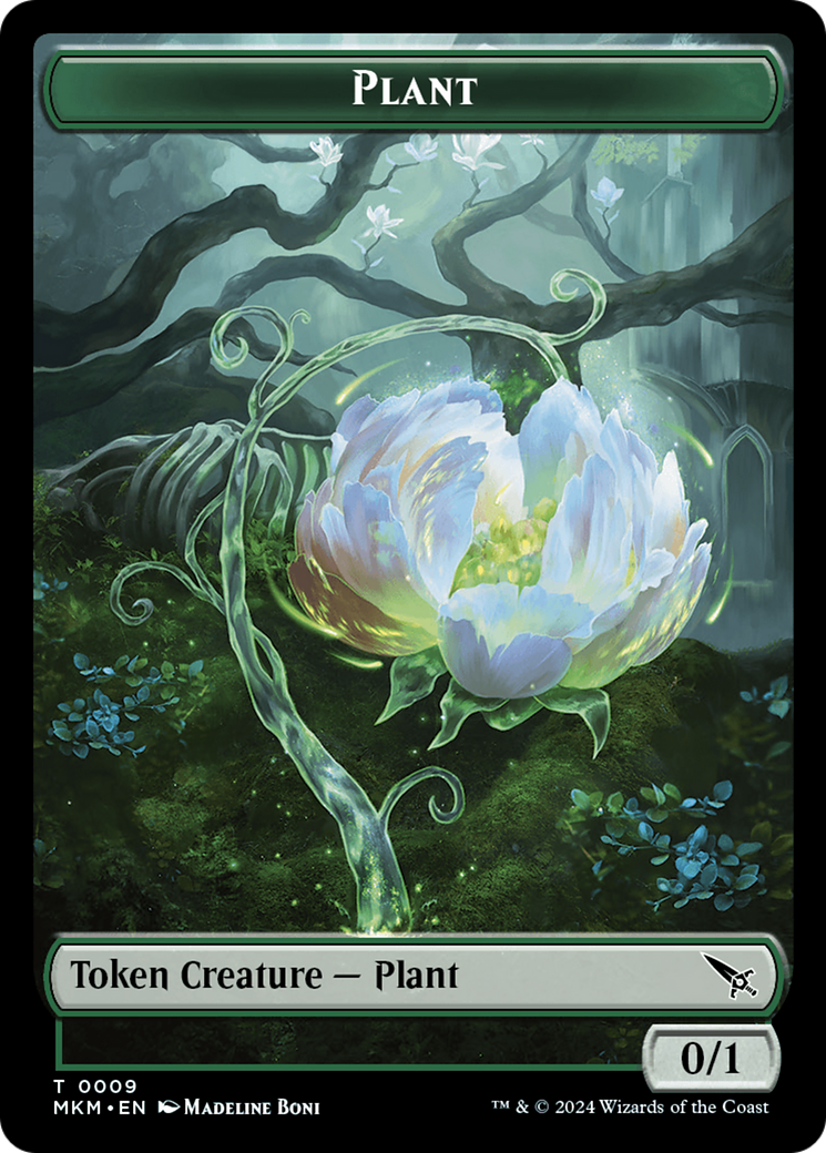 Plant Token [Murders at Karlov Manor Tokens] | Exor Games Truro