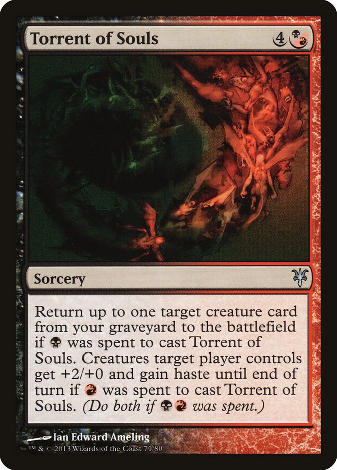 Torrent of Souls [Duel Decks: Sorin vs. Tibalt] | Exor Games Truro