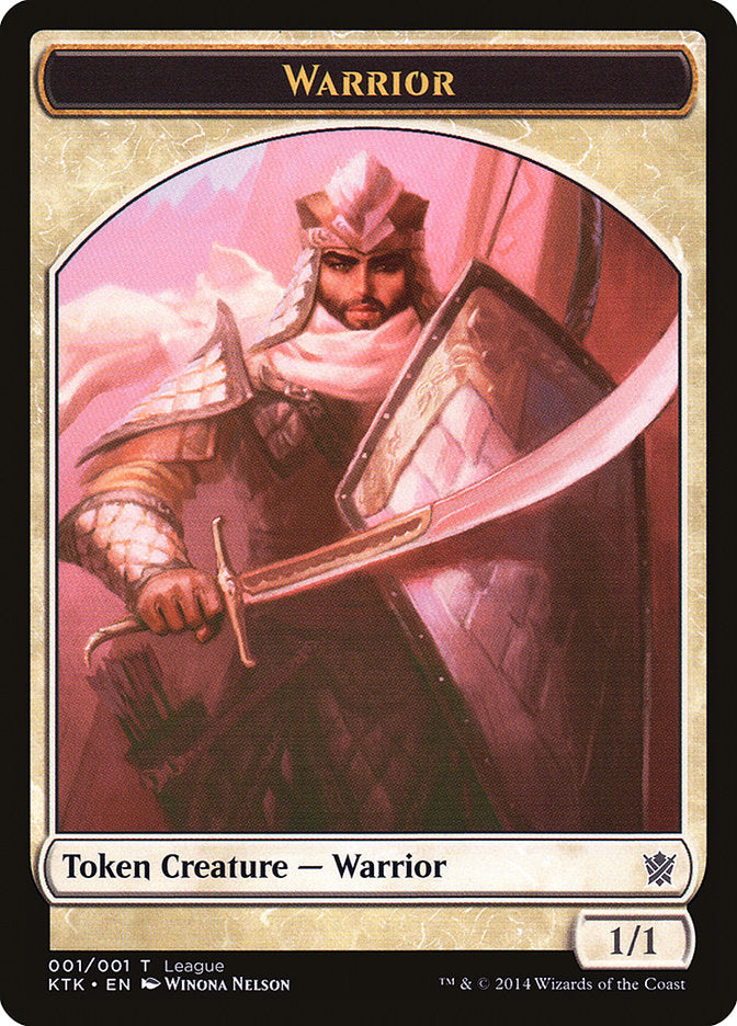 Warrior Token [League Tokens 2014] | Exor Games Truro