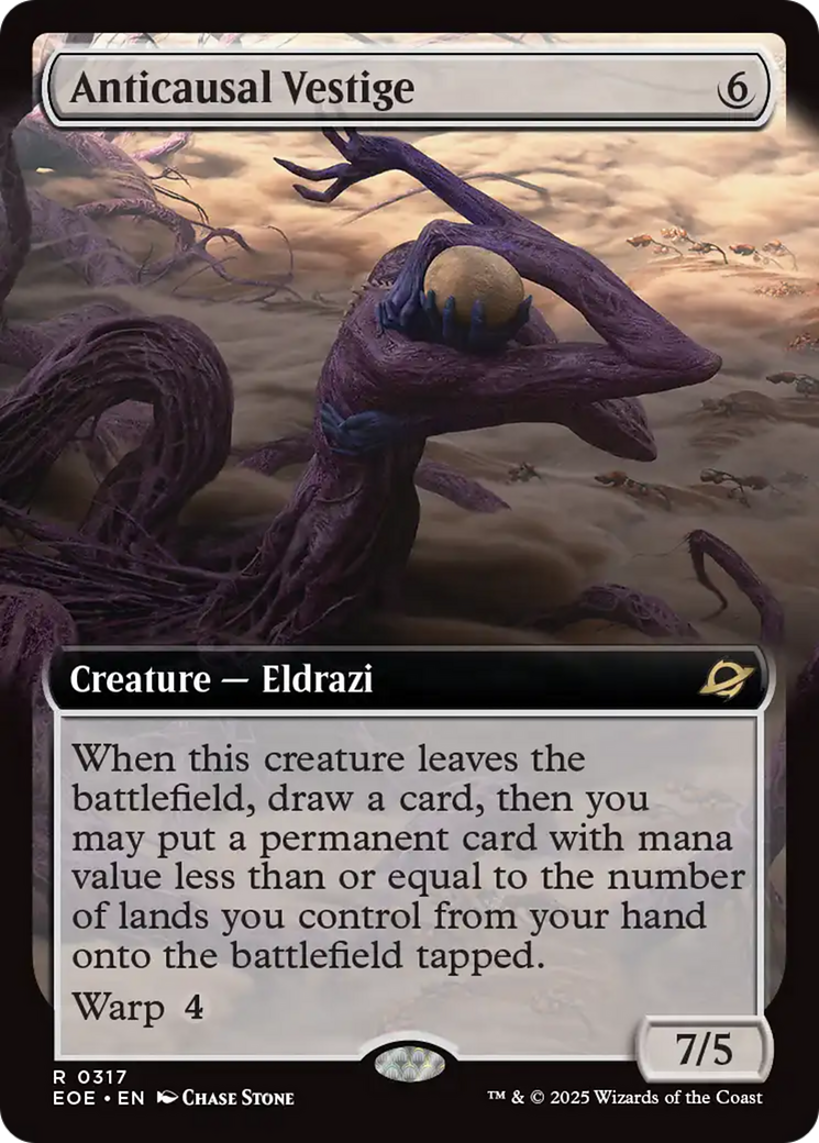 Anticausal Vestige (Extended Art) [Edge of Eternities] | Exor Games Truro