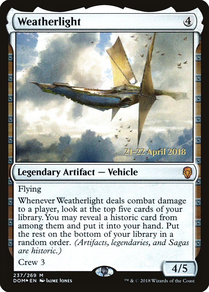 Weatherlight [Dominaria Prerelease Promos] | Exor Games Truro