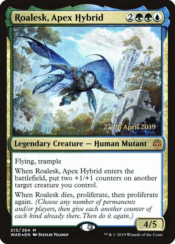 Roalesk, Apex Hybrid [War of the Spark Prerelease Promos] | Exor Games Truro