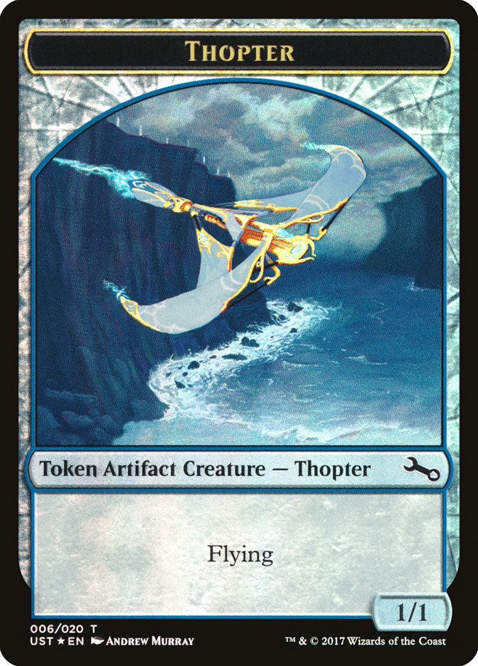 Thopter // Thopter Double-Sided Token [Unstable Tokens] | Exor Games Truro