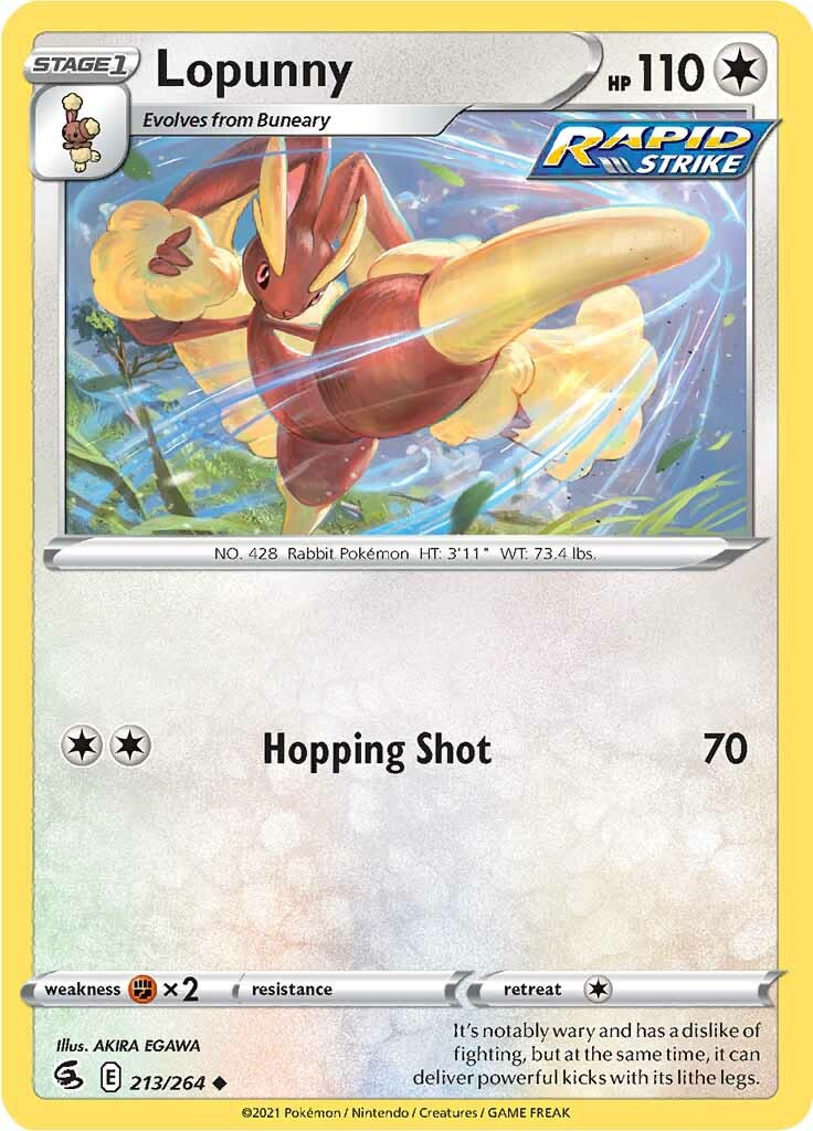 Lopunny (213/264) [Sword & Shield: Fusion Strike] | Exor Games Truro