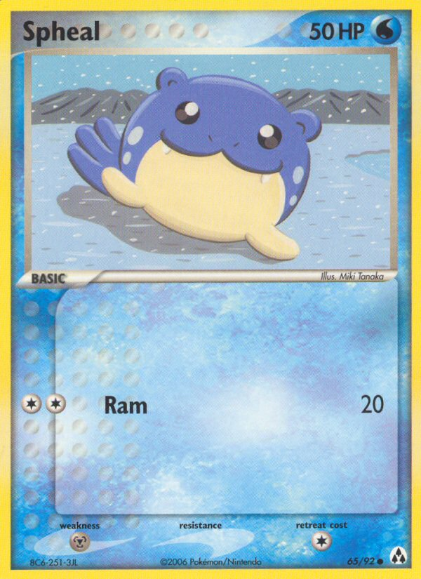 Spheal (65/92) [EX: Legend Maker] | Exor Games Truro