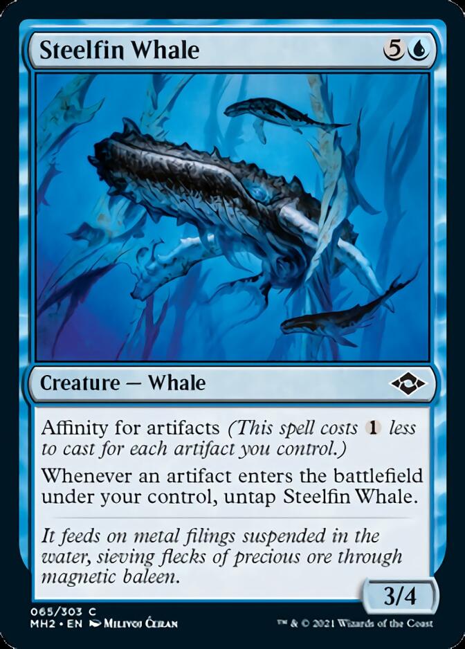 Steelfin Whale [Modern Horizons 2] | Exor Games Truro