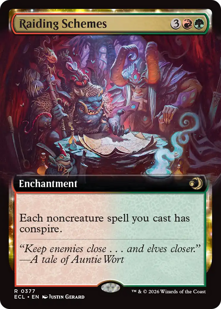 Raiding Schemes (Extended Art) [Lorwyn Eclipsed] | Exor Games Truro