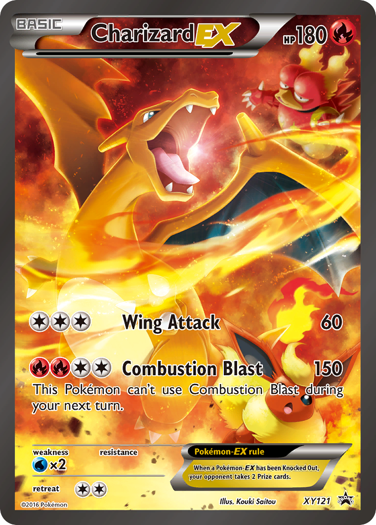 Charizard EX (XY121) [XY: Black Star Promos] | Exor Games Truro