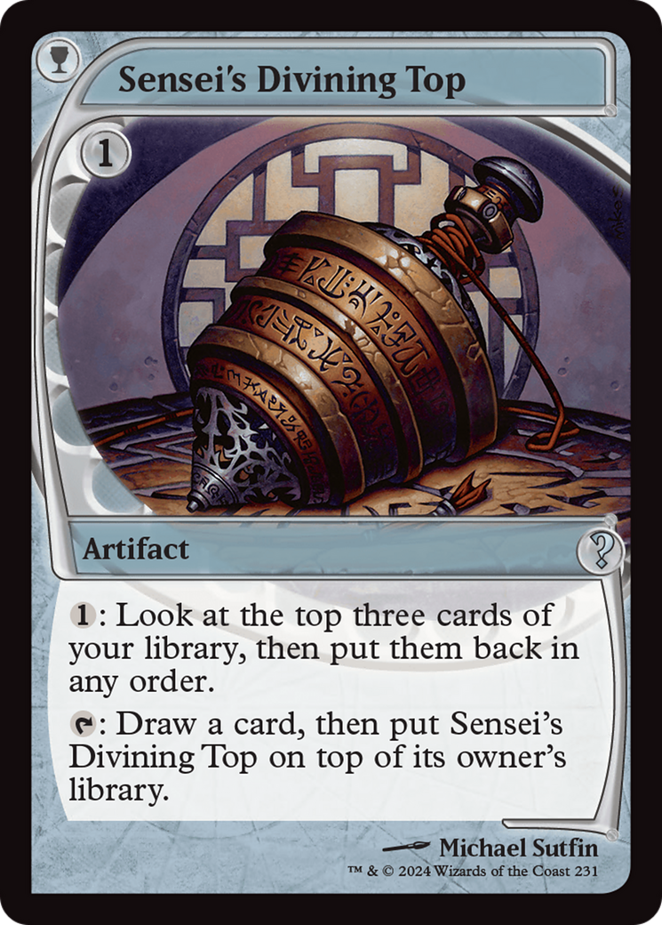 Sensei's Divining Top (Future Sight) [Mystery Booster 2] | Exor Games Truro