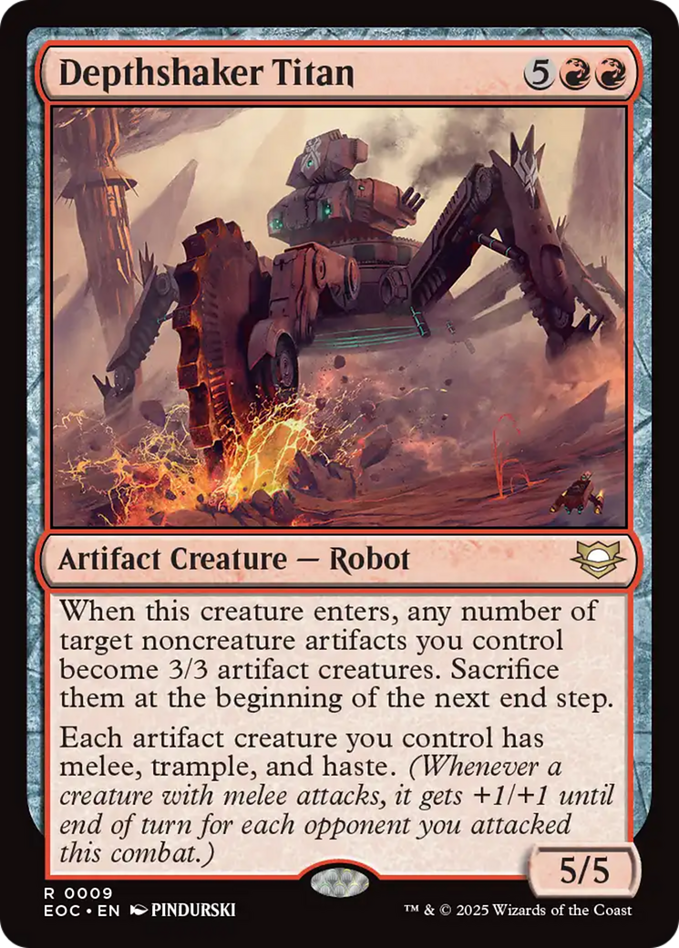Depthshaker Titan [Edge of Eternities Commander] | Exor Games Truro