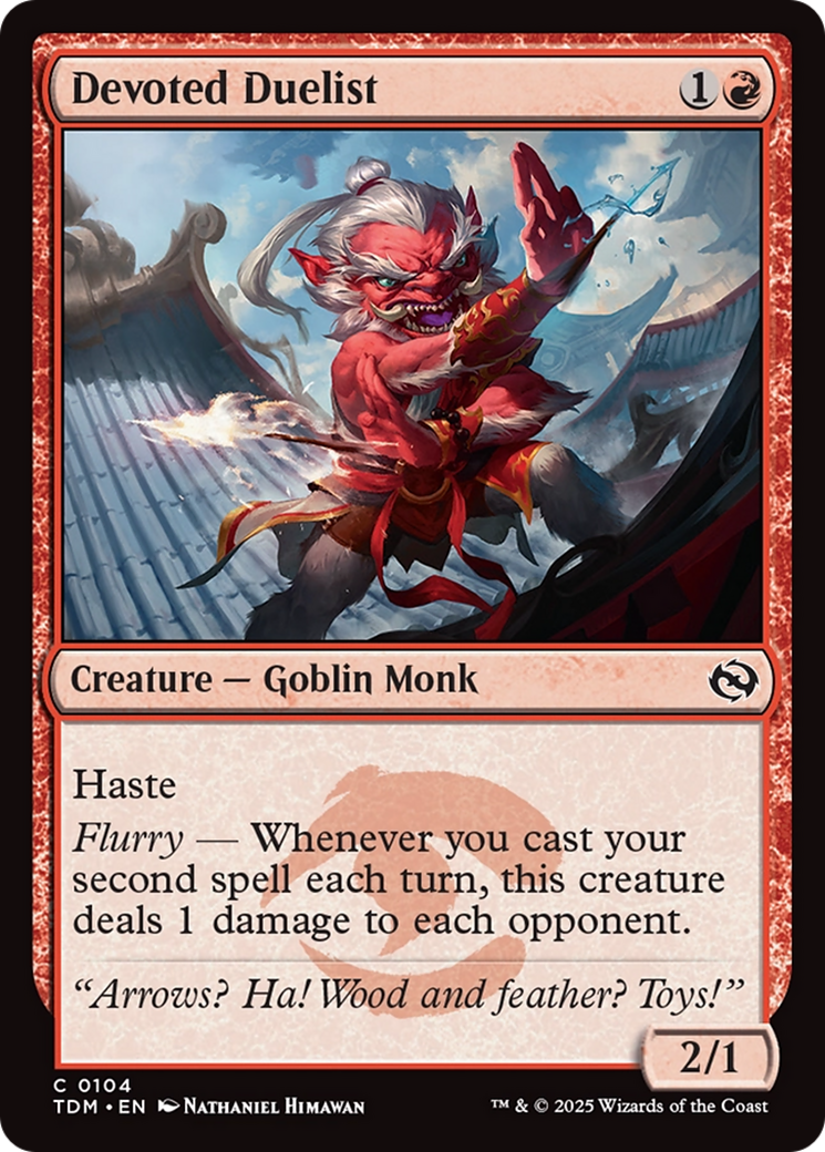 Devoted Duelist [Tarkir: Dragonstorm] | Exor Games Truro
