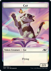 Cat // Food (11) Double-Sided Token [Unfinity Tokens] | Exor Games Truro