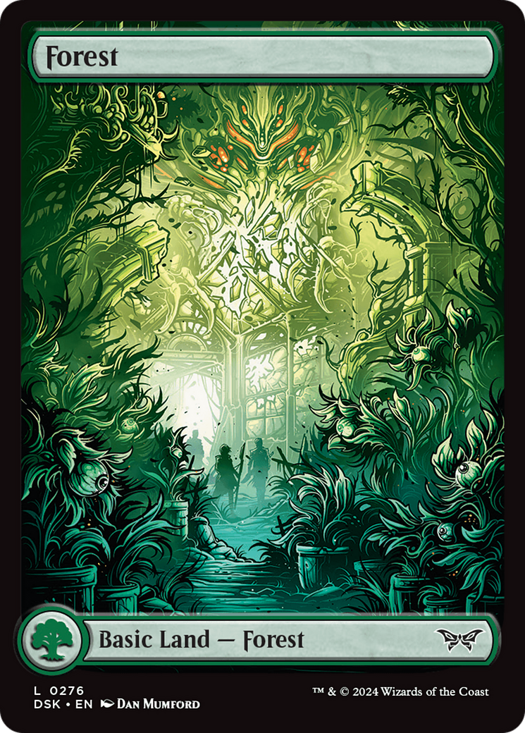 Forest (276) - Full Art [Duskmourn: House of Horror] | Exor Games Truro