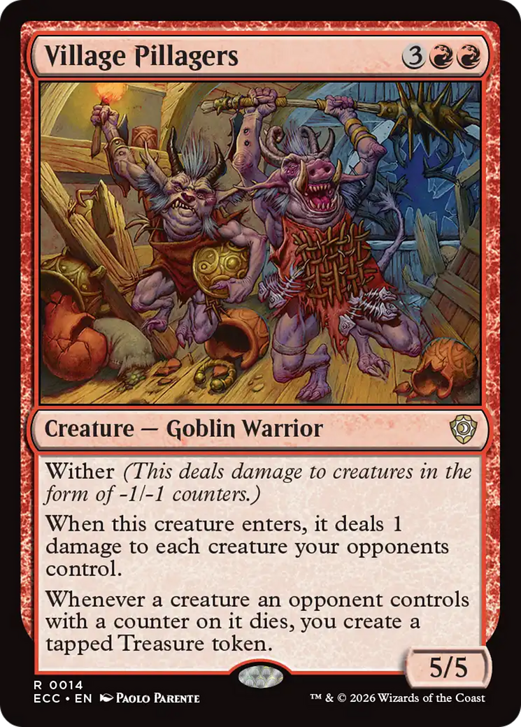 Village Pillagers [Lorwyn Eclipsed Commander] | Exor Games Truro