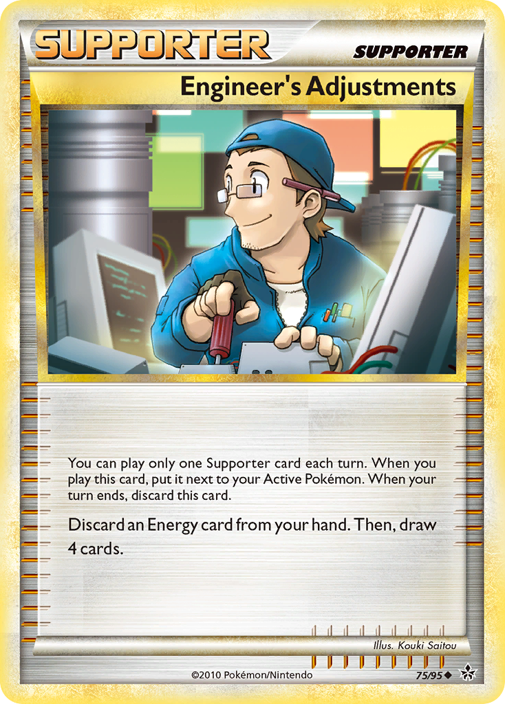 Engineer's Adjustments (75/95) [HeartGold & SoulSilver: Unleashed] | Exor Games Truro