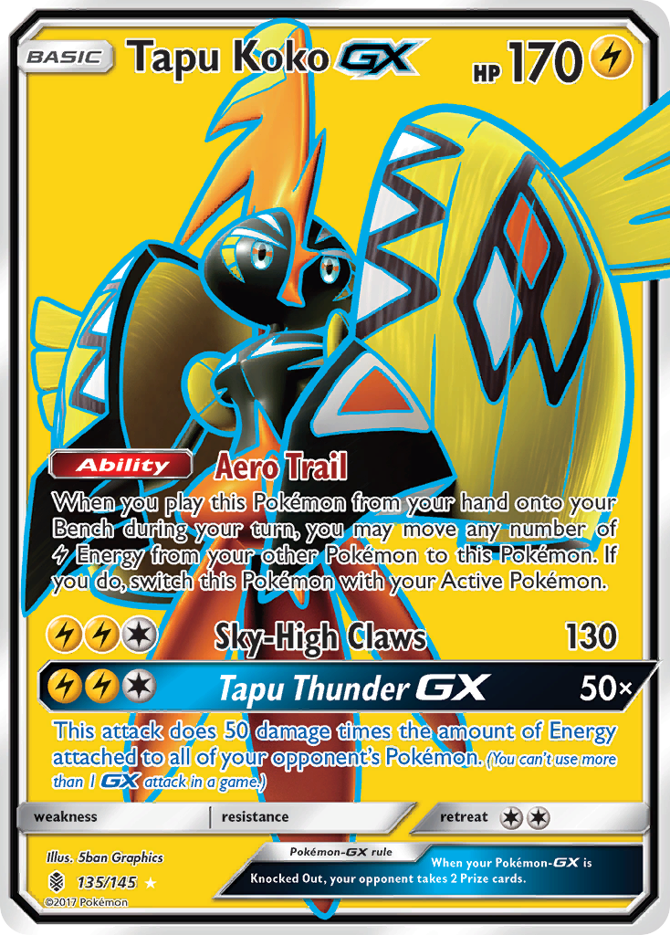 Tapu Koko GX (135/145) [Sun & Moon: Guardians Rising] | Exor Games Truro